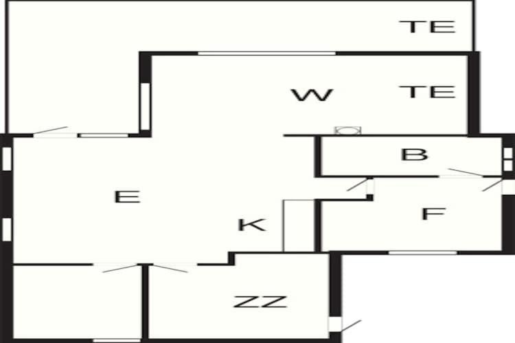 4 Person Holiday Home In B Rkop Бёркоп Экстерьер фото